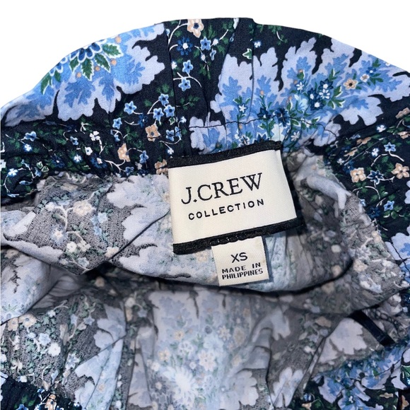 J. Crew Collection Tie-Shoulder Tank in Ratti Pacific Paisley - Picture 9 of 9